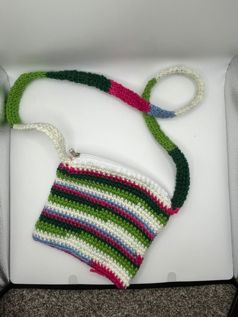Crochet Small Zipper Bag