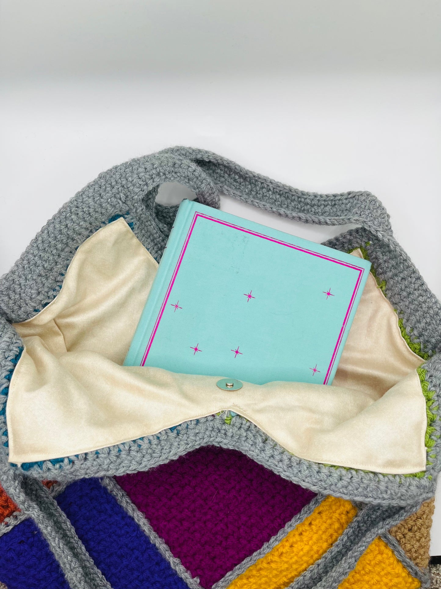 π Crochet Colorful Tote bag π
