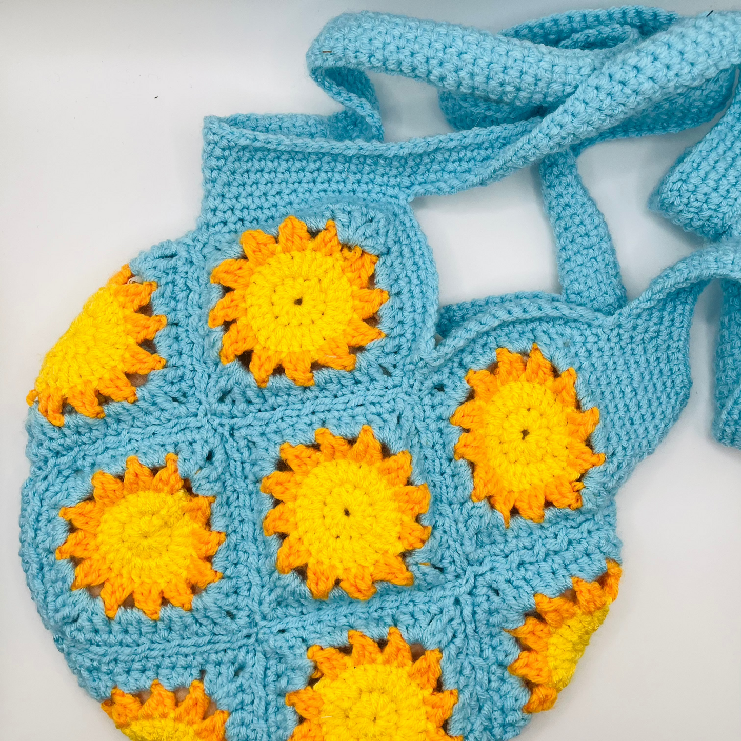 ☀️ Crochet Sunshine Tote Bag ☀️