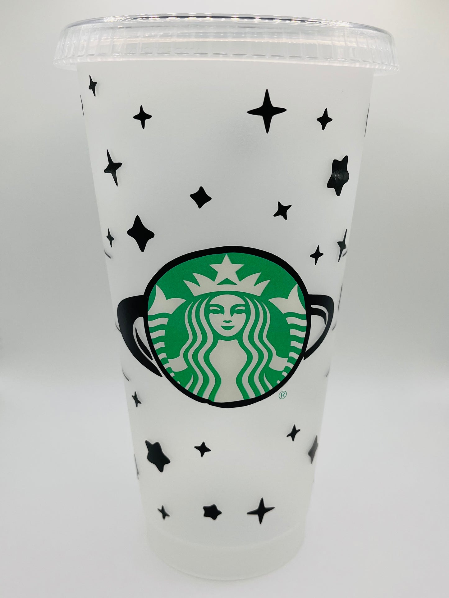 Space and stars Starbucks cup