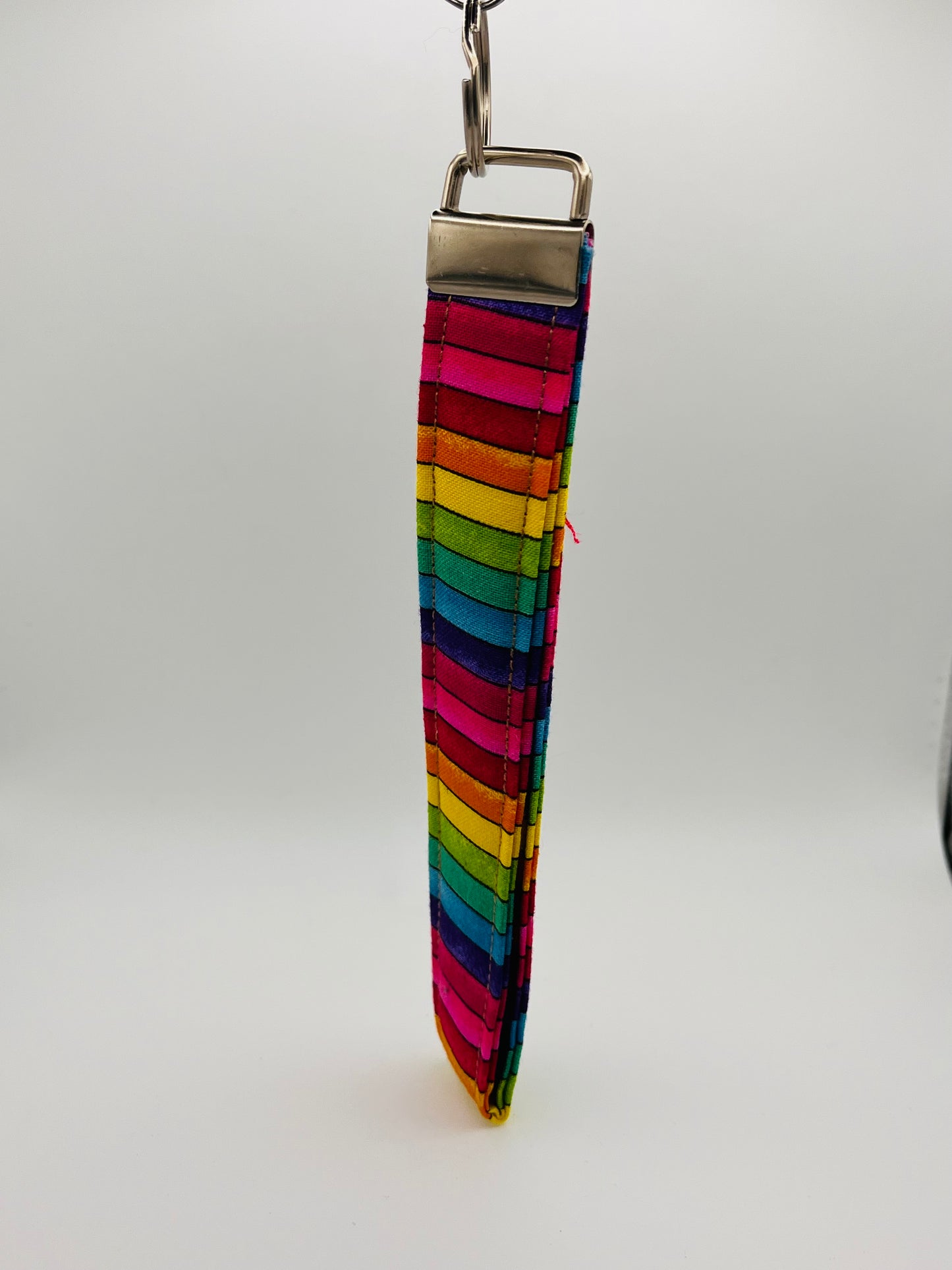 Rainbow Handmade Key Wristlet key Accessory