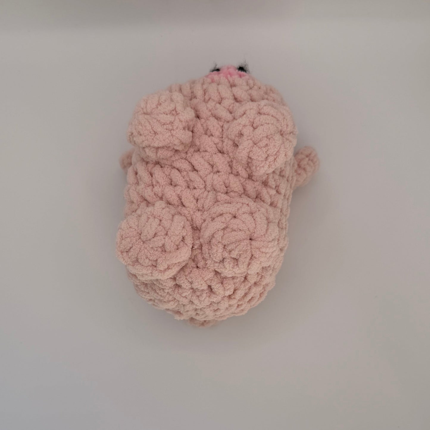 Crochet Pink Box Pig