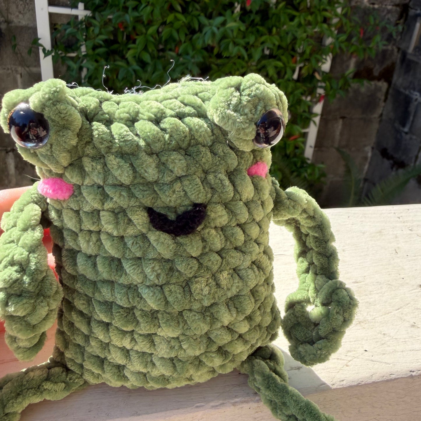 Crochet Legy Frog
