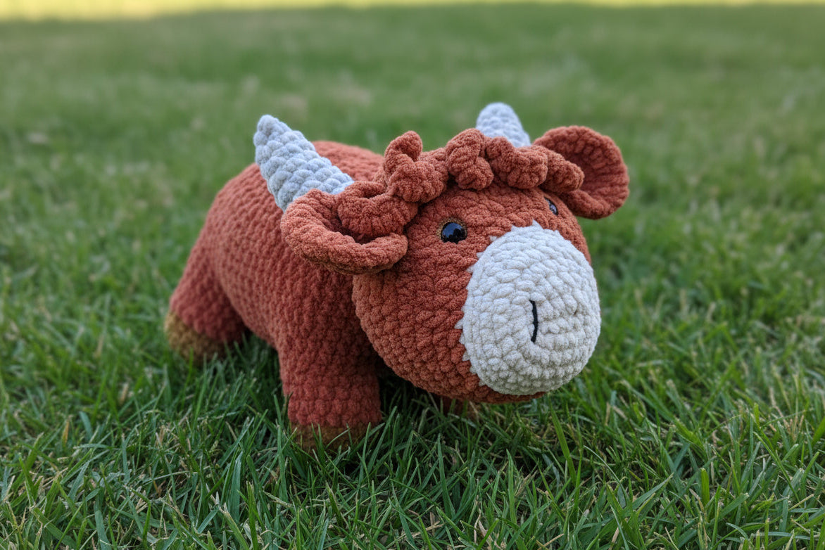 Crochet High land Cow - Pre Order