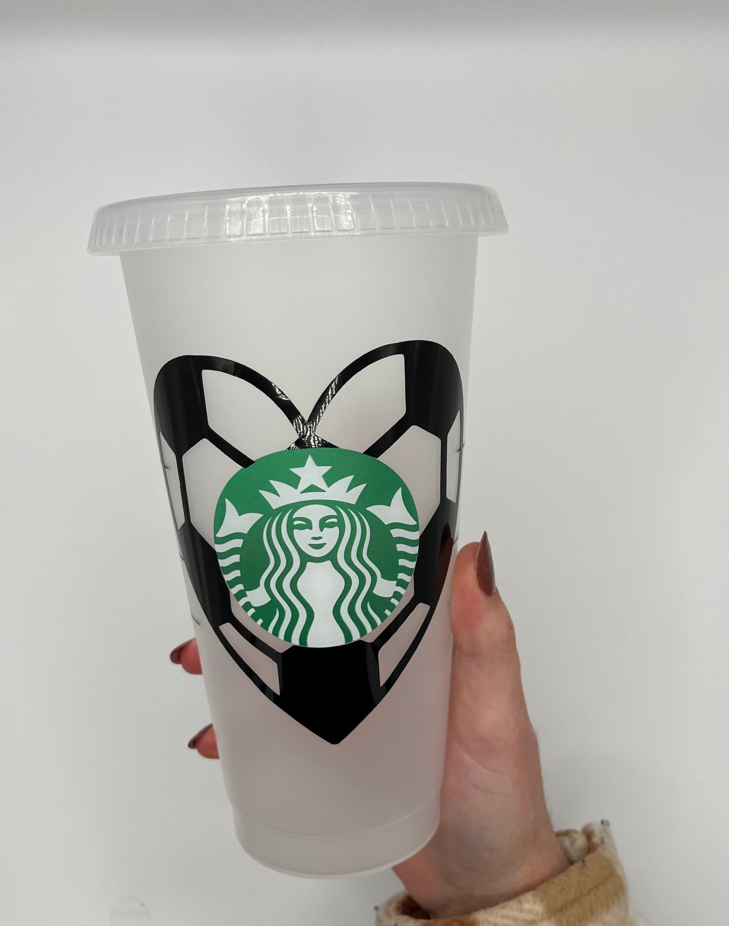 Soccer Starbucks cup