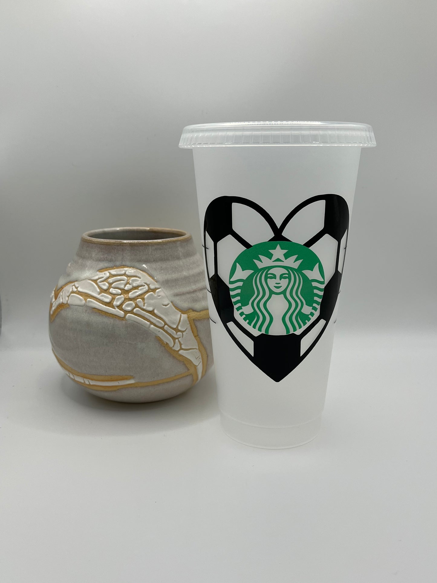 Soccer Starbucks cup