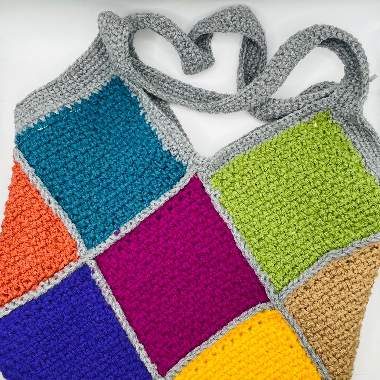 π Crochet Colorful Tote bag π