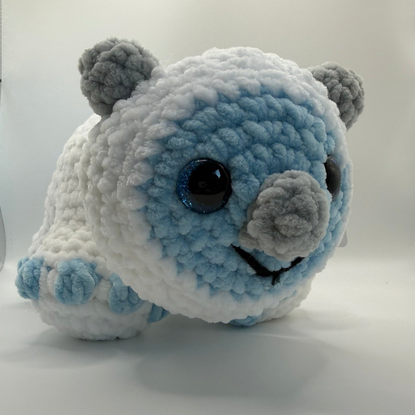 Crochet baby yeti