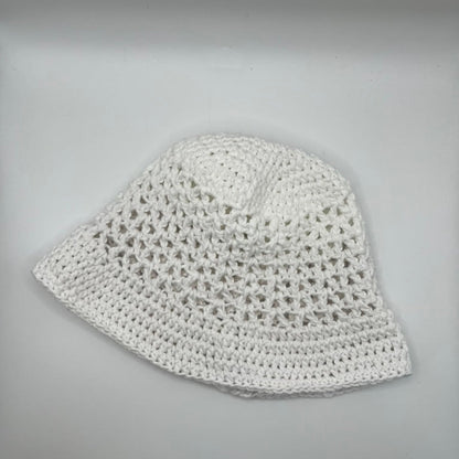 Crochet Mesh bucket hat