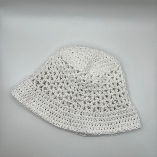 Crochet Mesh bucket hat