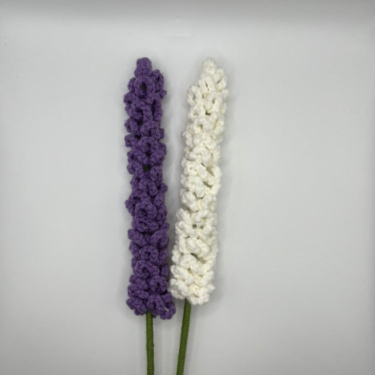 💜 Handmade Crochet Lavender Flowers 💜