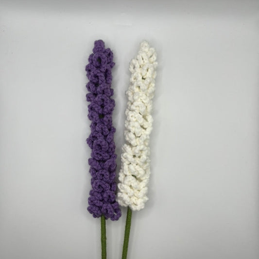 💜 Handmade Crochet Lavender Flowers 💜
