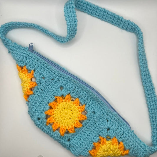☀️ Crochet Sun Cross Body Bag ☀️