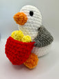Seagull with French Fries