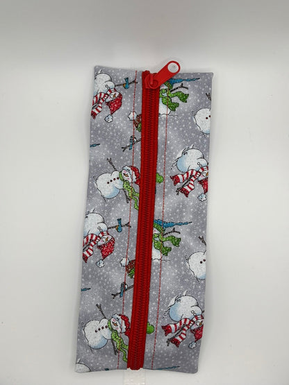 Snowman Pencil Pouch