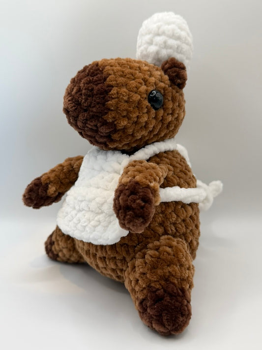 Crochet Capybara Cook