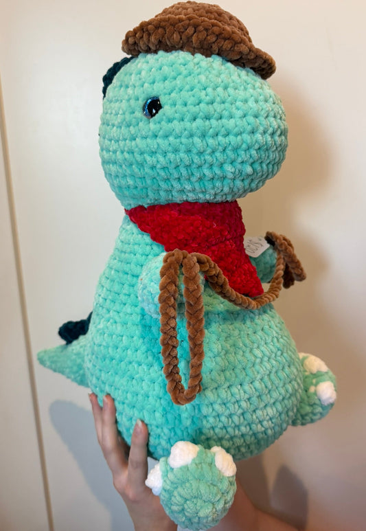Crochet Cow Boy Dino