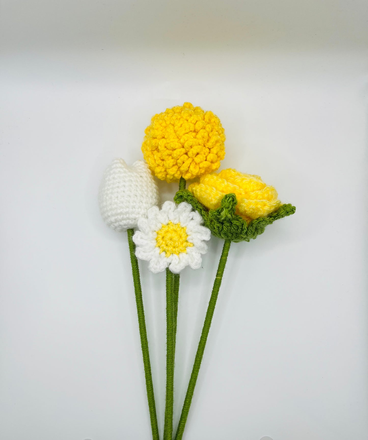 Crochet Chrysanthemum Flower