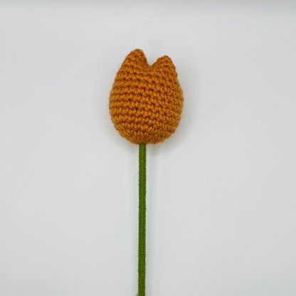 🌷 Handmade Crochet Tulip Flowers 🌷