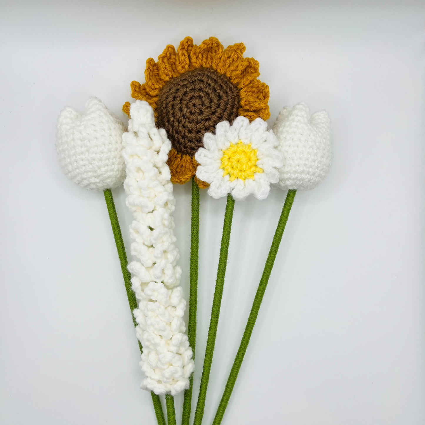 🌷 Handmade Crochet Tulip Flowers 🌷