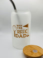 Tee Riffic Dad Frosted Coffee Glass