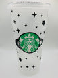 Space and stars Starbucks cup