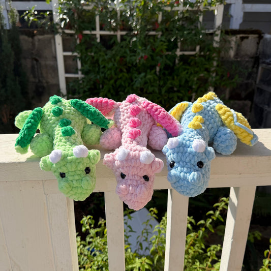 Crochet Plush Dragon