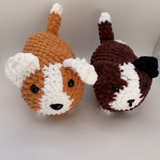 Crochet Box Dogs – Handmade Plush Pups 🐾