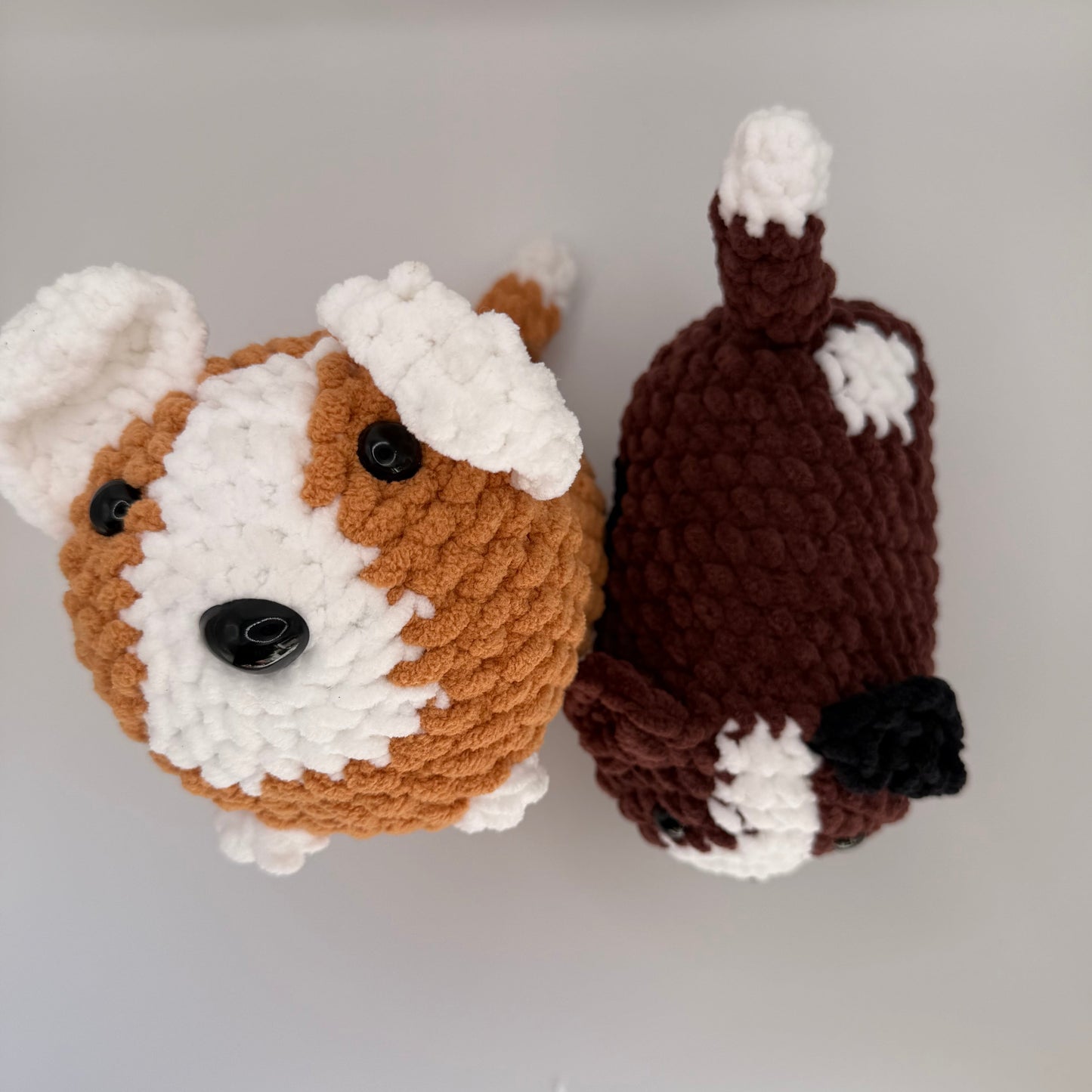 Crochet Box Dogs – Handmade Plush Pups 🐾