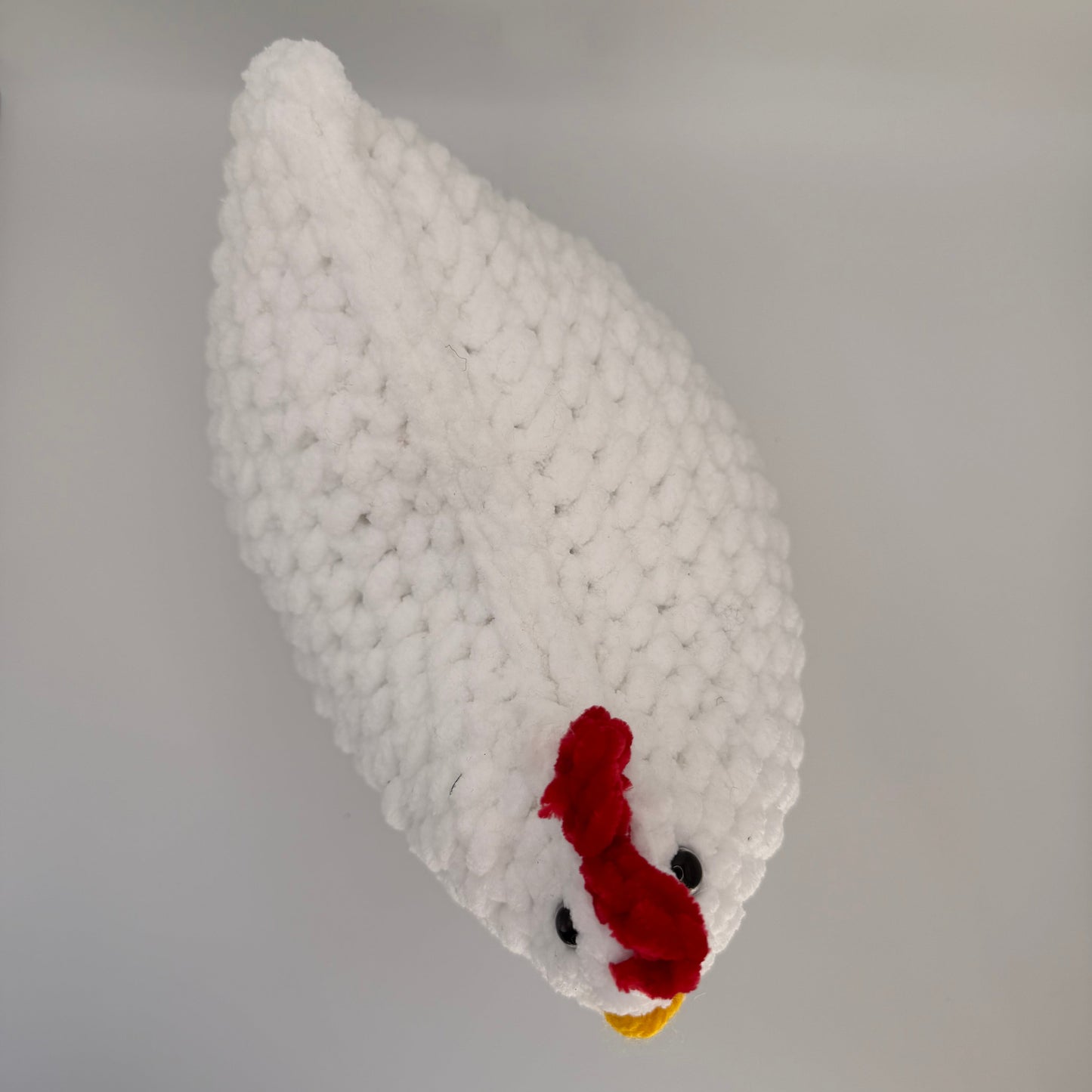 Handmade Plush Hen – Soft Crochet Farm Friend