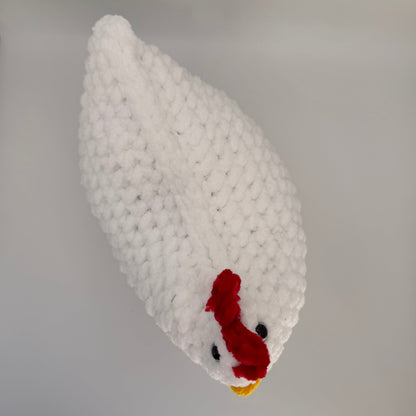 Handmade Plush Hen – Soft Crochet Farm Friend