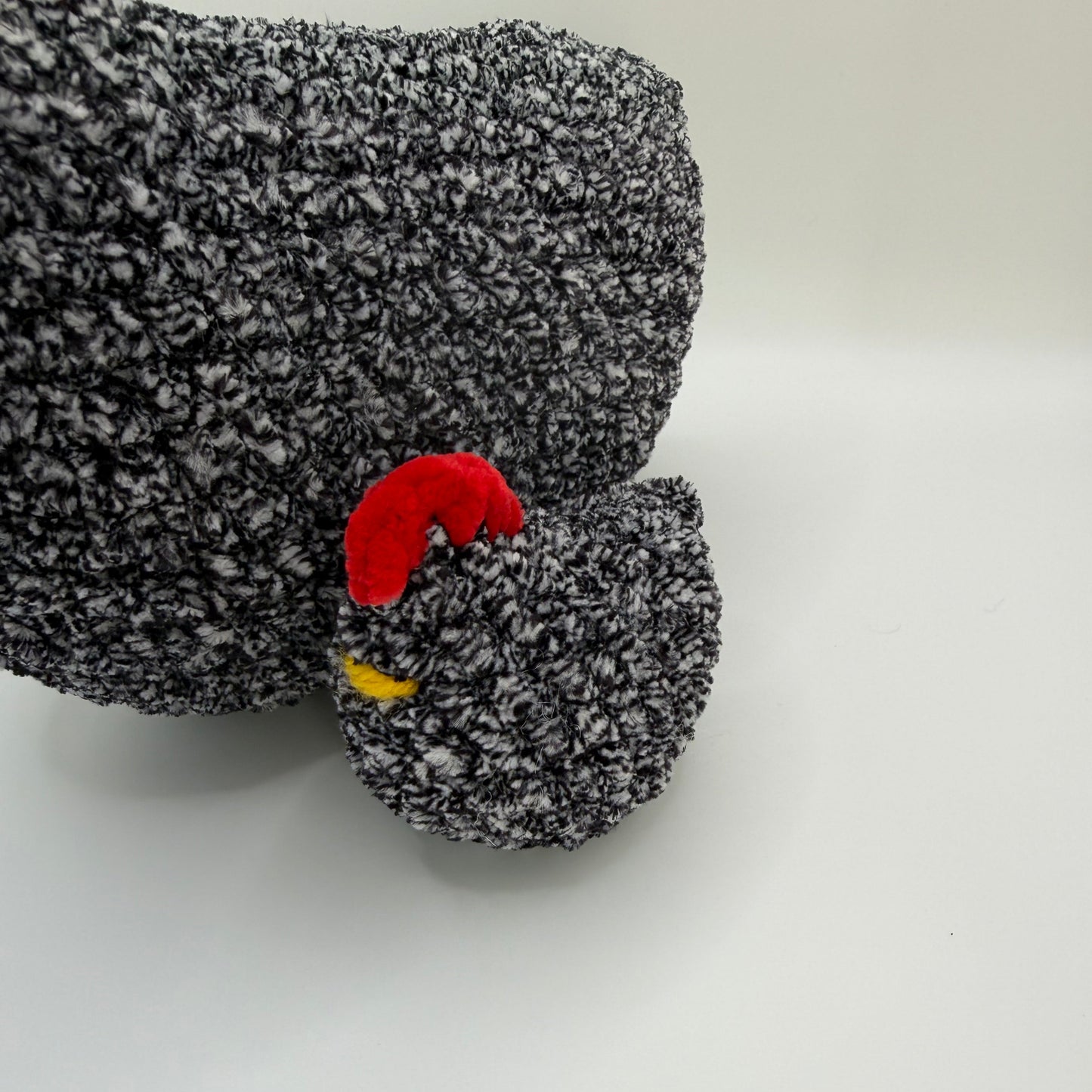Handmade Plush Hen – Soft Crochet Farm Friend
