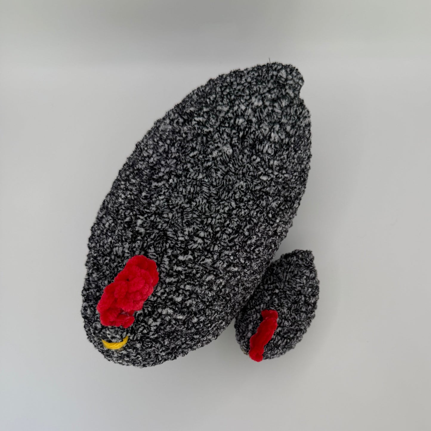 Handmade Plush Hen – Soft Crochet Farm Friend