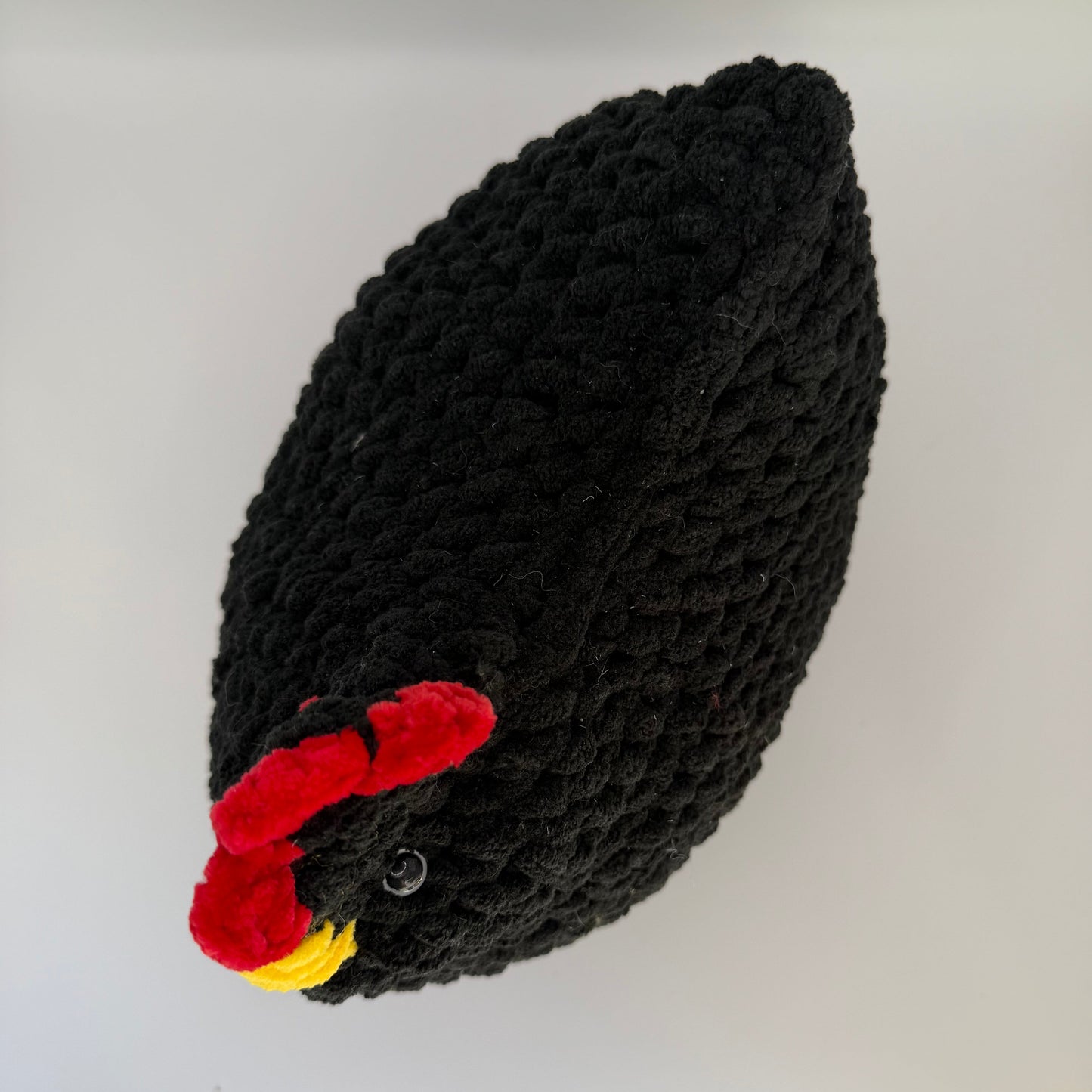 Handmade Plush Hen – Soft Crochet Farm Friend