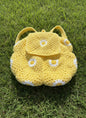 Crochet Yellow Daisy Backpack