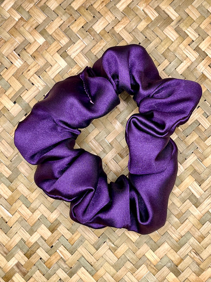 Purples Polyester Scrunchies