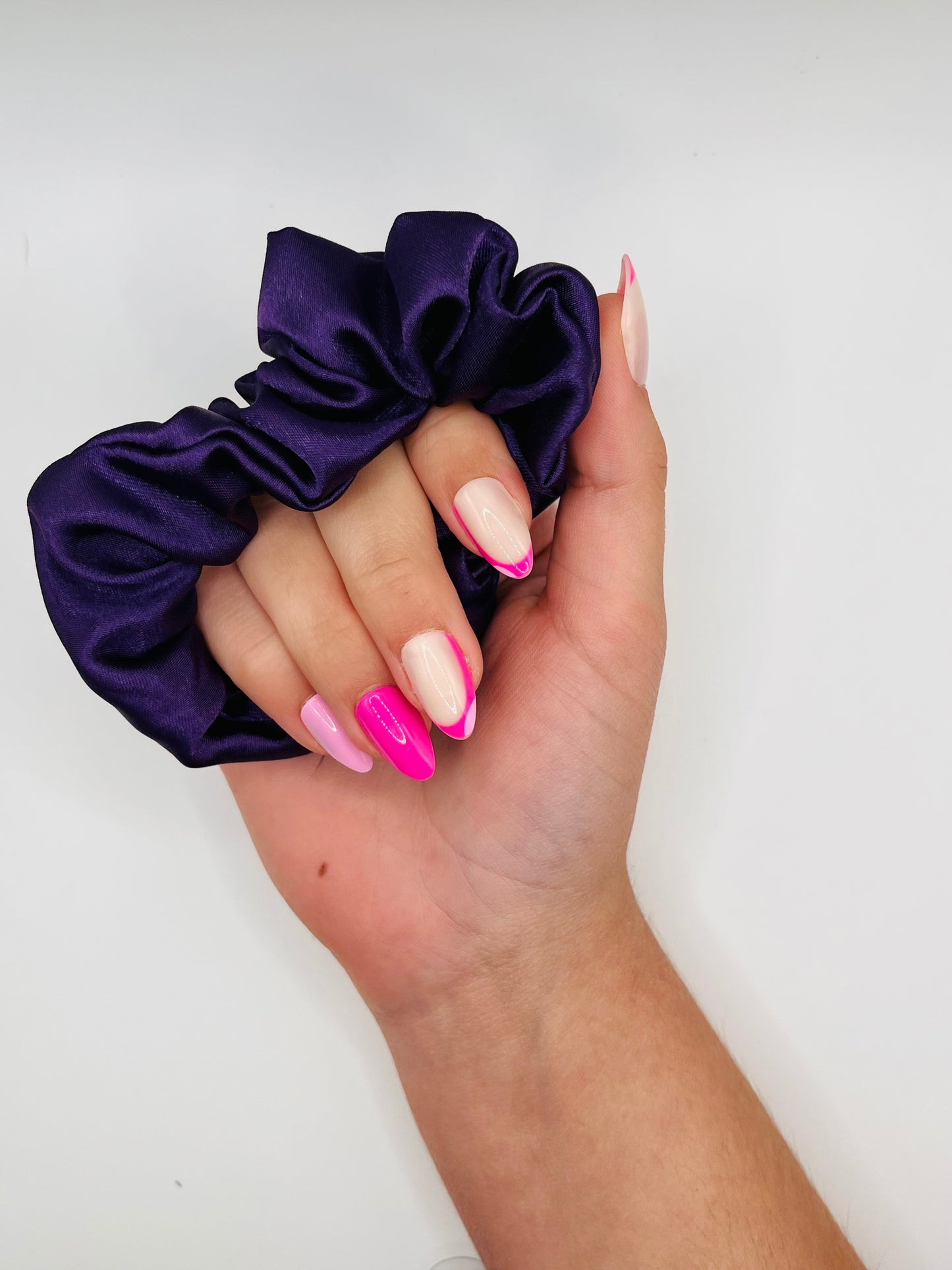 Purples Polyester Scrunchies