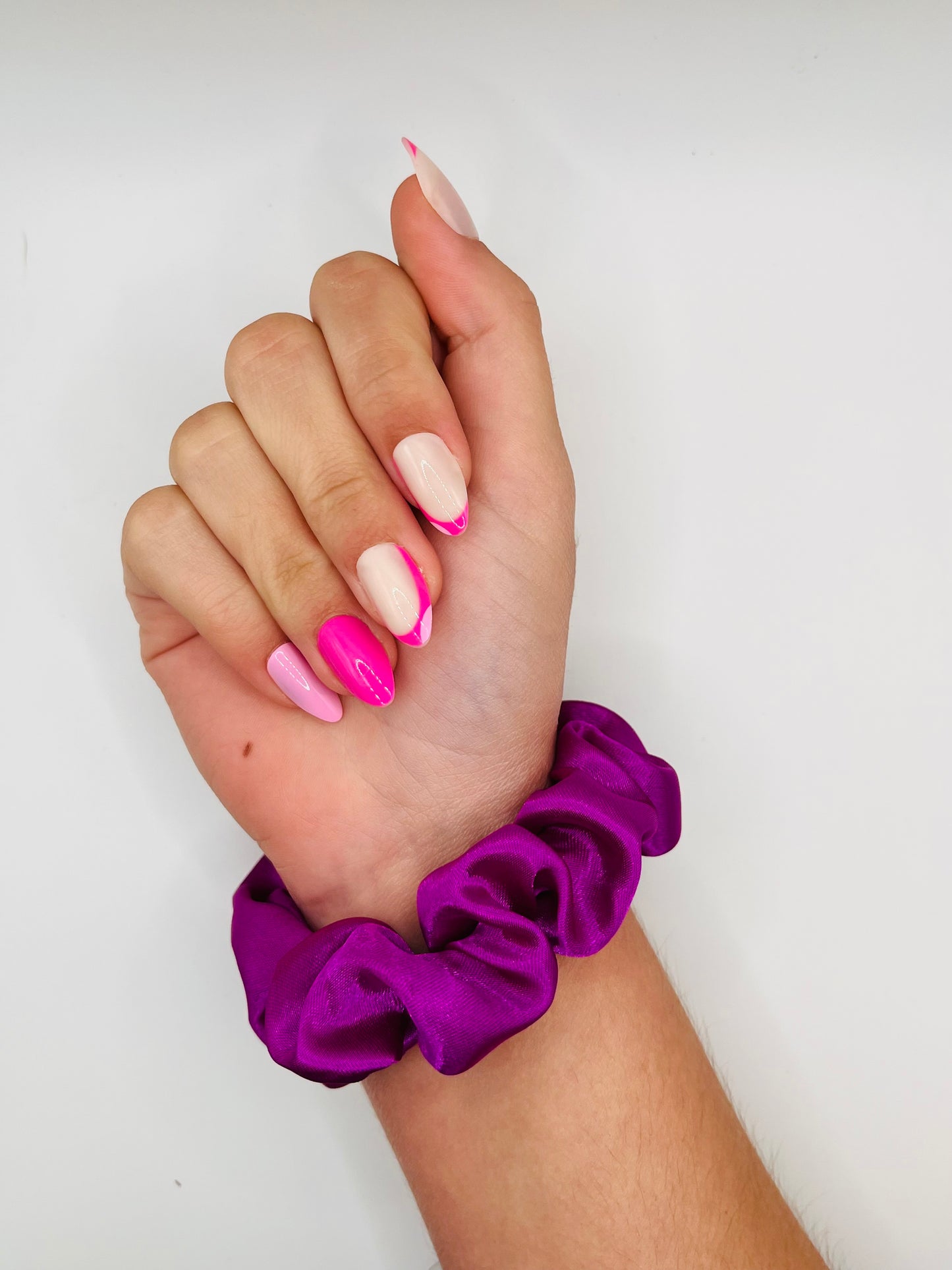 Purples Polyester Scrunchies