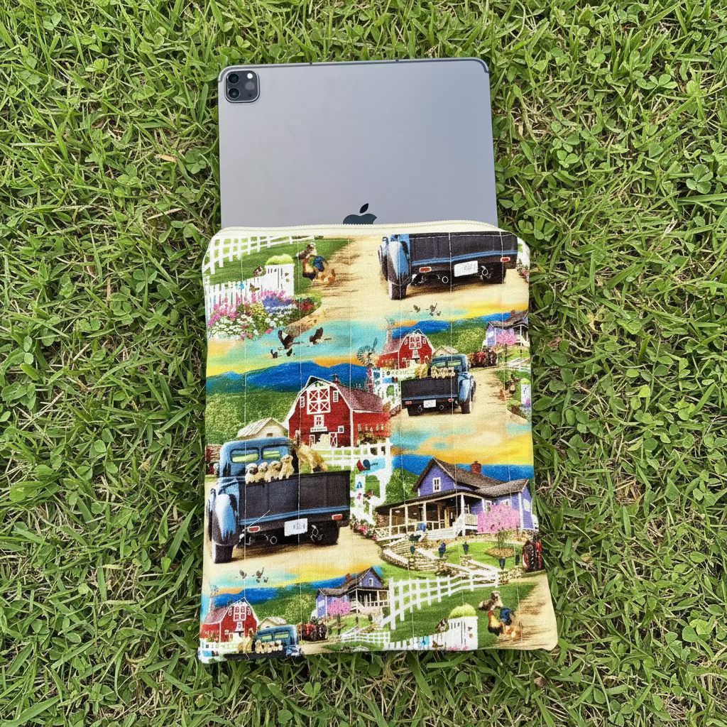 Quilted Ipad Sleave