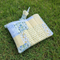 Quilted Book Pouch with Bow
