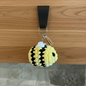 Crochet bee Keycain