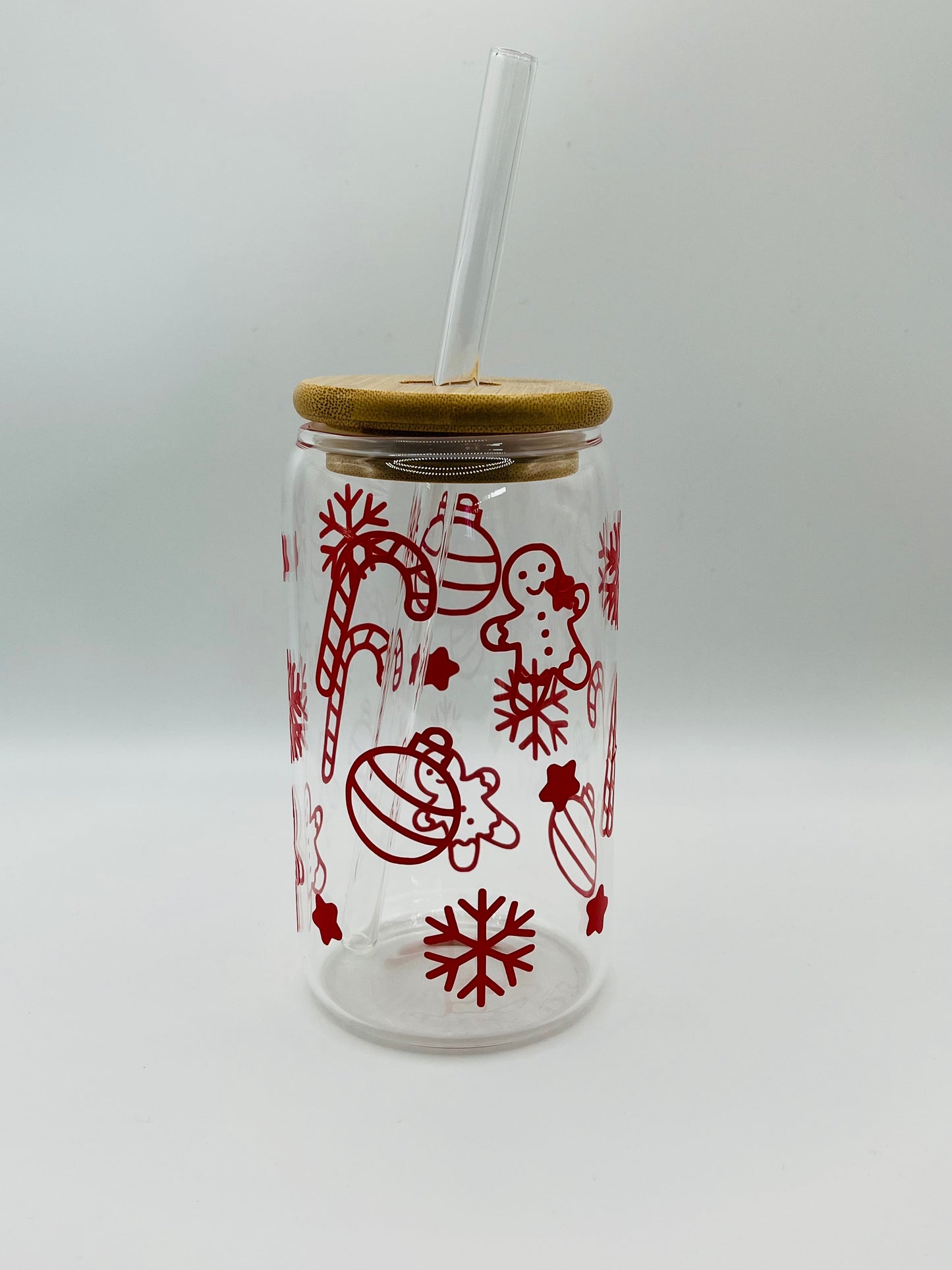 Winter Iced Coffee Cup