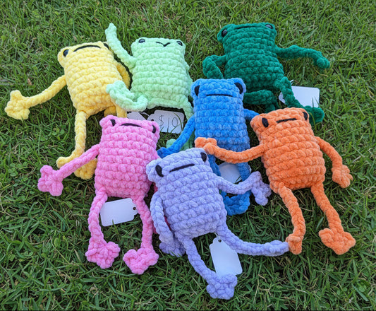 Crochet Legy Frog