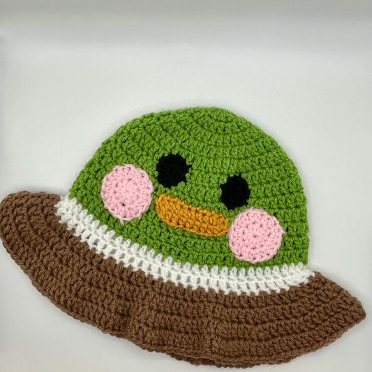 🦆 Crochet Duck Bucket Hat 🦆