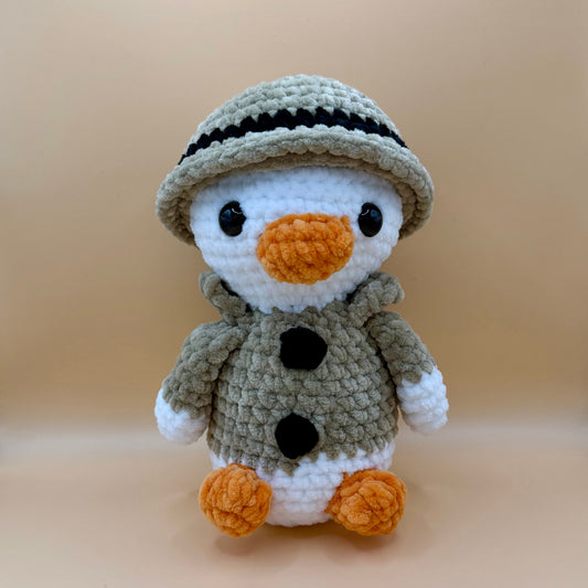 Crochet Duck-tective