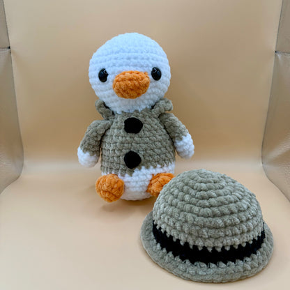 Crochet Duck-tective