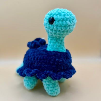 Crochet Blueberry Brontosaurus Dress up