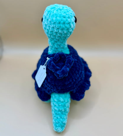 Crochet Blueberry Brontosaurus Dress up