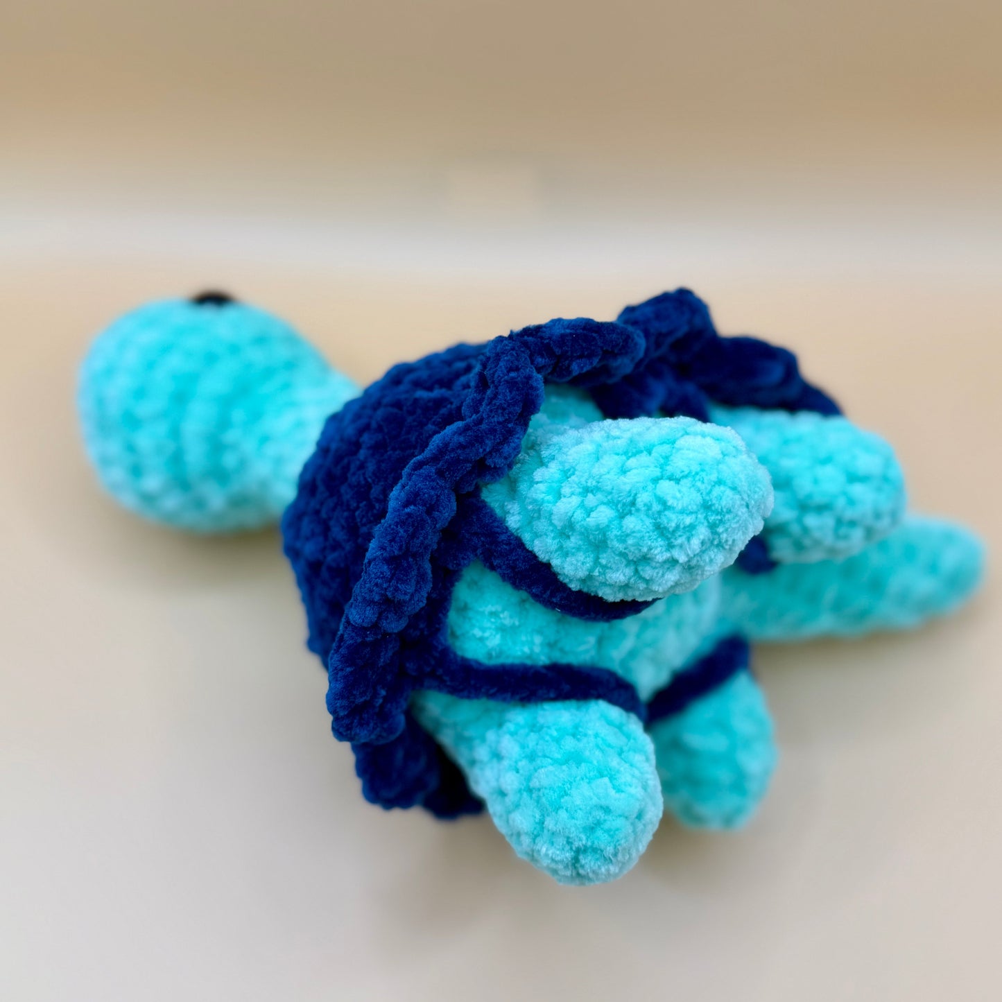 Crochet Blueberry Brontosaurus Dress up