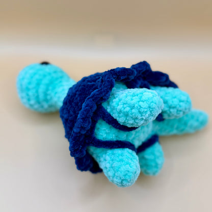 Crochet Blueberry Brontosaurus Dress up